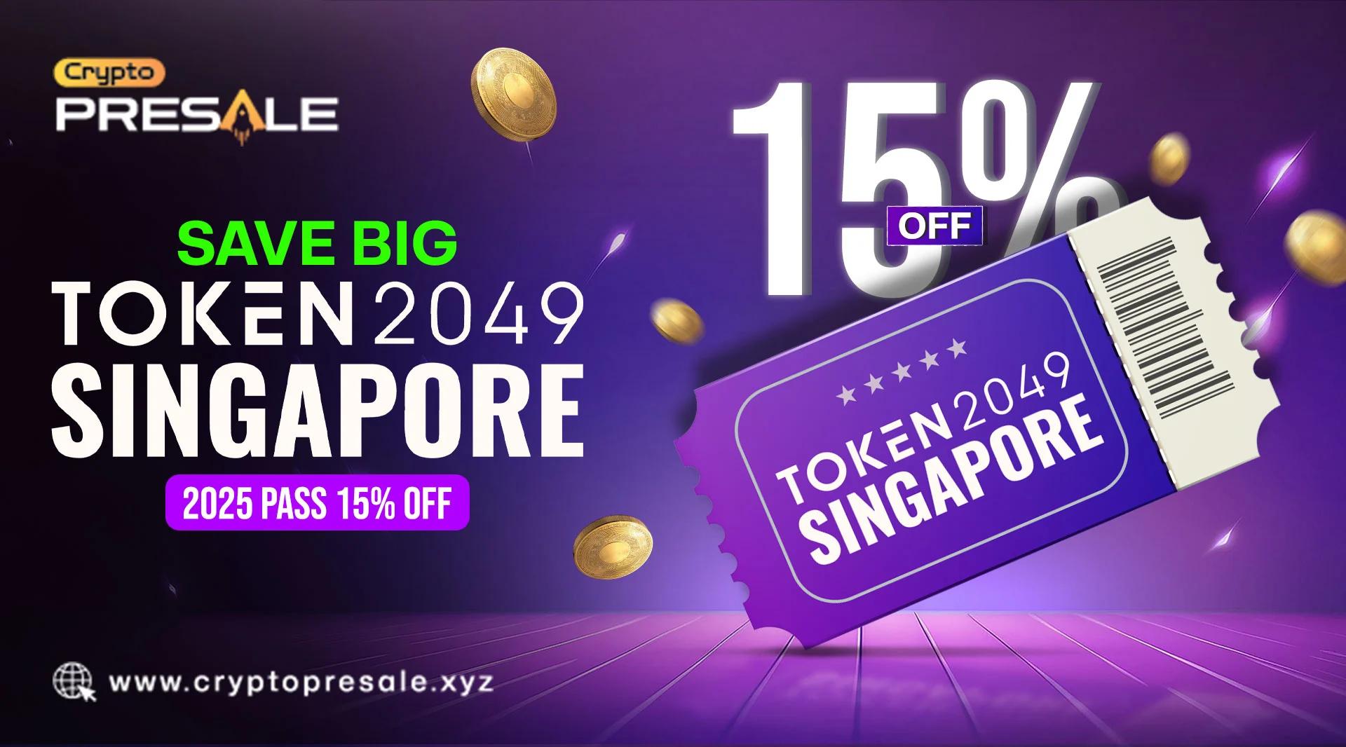 TOKEN2049 Singapore 2025 Tickets Now at Exclusive 45% Discount