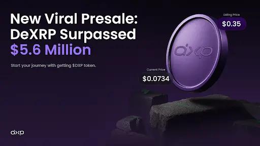 New DEX On XRPL Is Ready to Launch:DeXRP Raised $5.5 Million, Listing Soon